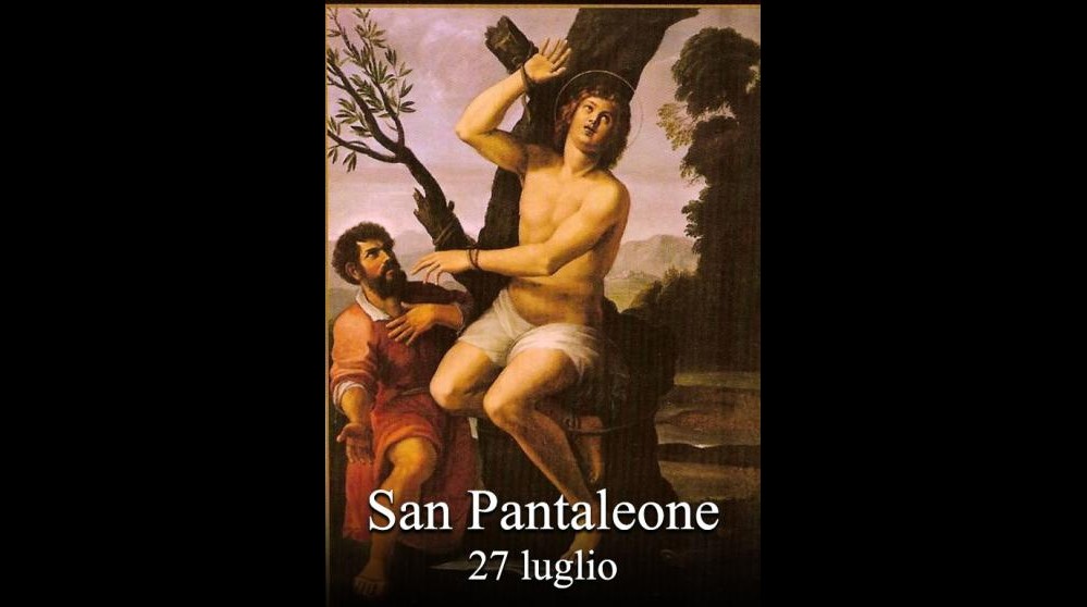 SantoDiOggi's tweet photo. Oggi si celebra: San Pantaleone https://t.co/YeJ319vMGo 
#santodelgiorno #chiesacattolica #27luglio2026 #sanpantaleone #santimedici https://t.co/okcn9Q46yp
