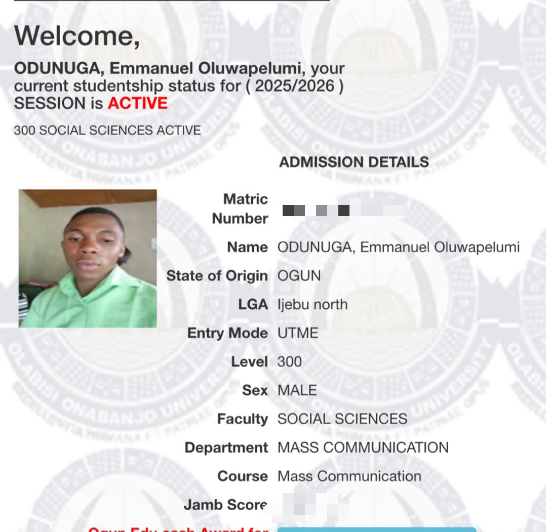 idklumii's tweet photo. Update.

I thought going viral would solve my problem. Instead, it made me an easy target.

My previous post reached thousands of people, and I genuinely believed it would lead to a job, gig, or opportunity to help me raise the ₦200,000 I need before September for my education and IT.

Sadly, it didn’t.

I tagged several big accounts, replied under countless posts, and even reached out through DMs hoping to find honest work. Instead, I got scammed twice by fake accounts that promised paid tasks and disappeared after I completed them.

Despite everything, I’m still not giving up because I don’t want financial challenges to stop my education.

If you know of any genuine job, remote work, freelance gig, or referral, I’d be incredibly grateful. If you’re able to support me financially, I’d also deeply appreciate it.

Account Name: Odunuga Pelumi Emmanuel
Bank: GTBank
Account Number: 0654499770

If you can’t support me financially, please repost this. It costs nothing, but it could help this reach the one person who changes my story.

Thank you to everyone who has supported, encouraged, or shared my posts. I truly appreciate you. ❤️