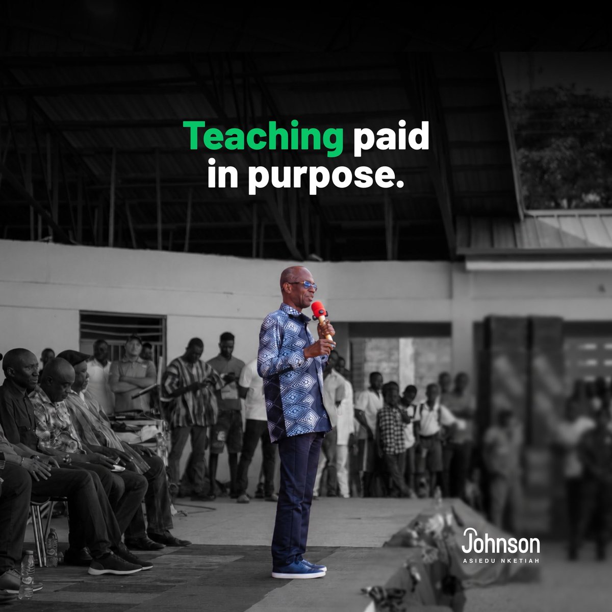JAsieduNketiah's tweet photo. Teaching at Seketia Presby Primary paid me in purpose, but a young man's questions kept growing. How does money move? Who decides what a nation can afford? Why did the numbers I taught in class behave so differently in the real world?

The questions would not rest, so I followed them. Evening study, entrance exams, and eventually a place at the University of Ghana Business School to read Banking and Finance. Leaving the classroom was the hardest decision of my young life. Staying curious made it for me.

I have never really stopped being that teacher. I only changed classrooms.