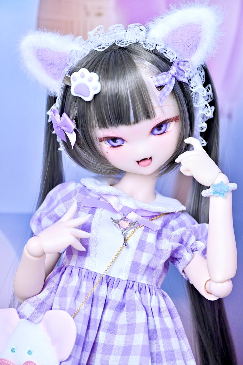 TigerLand_doll's tweet photo. 出品のお知らせ😺
星型涙ぼくろがチャームポイントのいたずら猫ちゃん『kimdoll 檸糖糖ヘッド』をおうち探し始めました！

7/26(日)22時半頃終了です

初めてのヘッドです！ご縁があると嬉しいです🐾
https://t.co/U7SIBdPsAg https://t.co/1ZNzr1EnPp