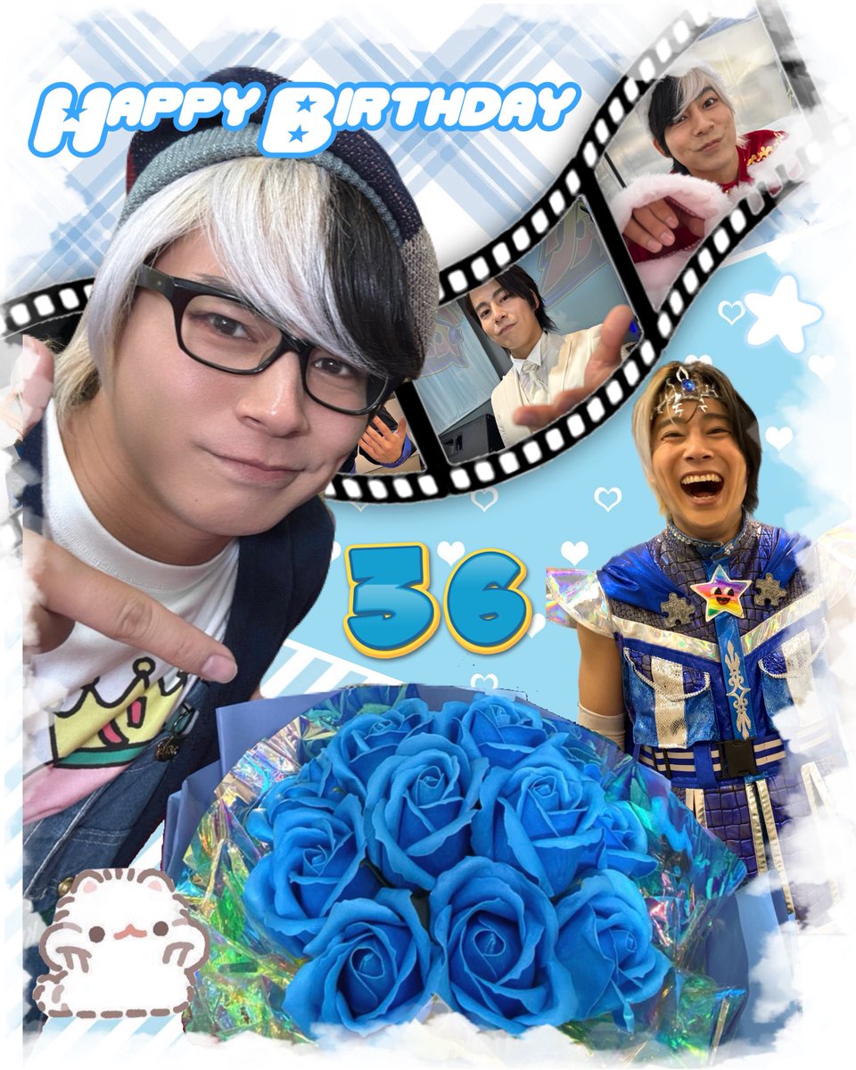 maaaaaa_l3's tweet photo. 36歳もたーーーくさん笑っていてね💙ˊ˗

#かちょー誕生祭2026 https://t.co/2Z1oiDJ1zn