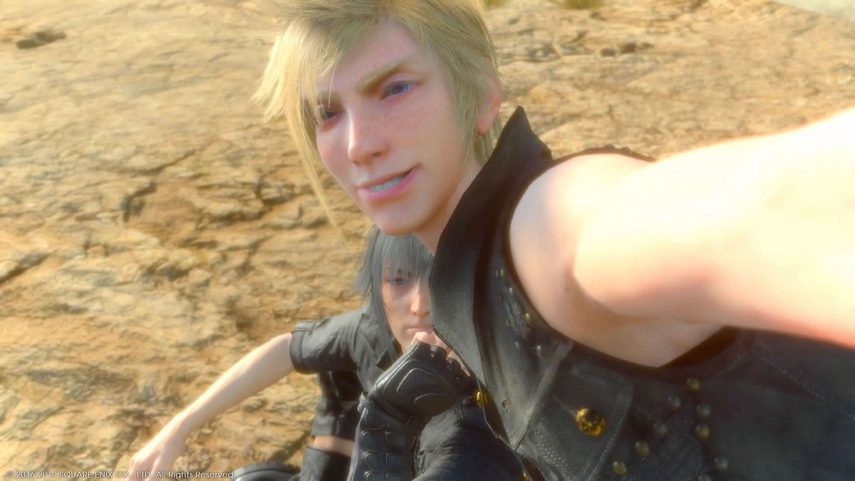 aqua_0830FFXV's tweet photo. 本日のPS4版プロンプト写真。

強くてニューゲームになるけど、始めました。

PS版では3年以上振り！
いや～、やっぱりいいね。
はじめから彼らとの旅を開始するの☺

今日はメインクエストはせず、周辺の覚えてるアイテムを順番にぐる～っと拾ったり、討伐依頼受けたり、TQをしたり‥楽しかった！ https://t.co/PmypmuUxqt
