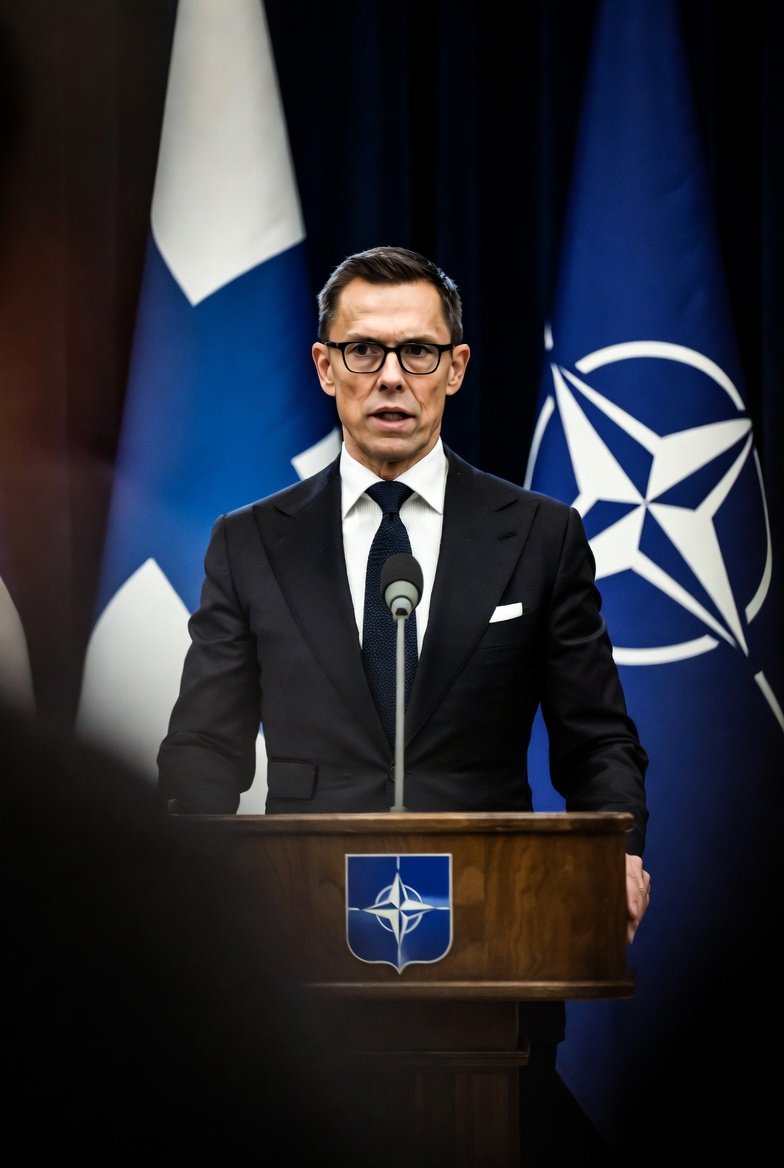 AmericaNowX1's tweet photo. 🚨 Finnish President Alexander Stubb says Ukraine should join NATO immediately.🇫🇮🇺🇦

Do you agree?

A) Yes 🟢
B) No 🔴

Cast your vote below! 👇 https://t.co/qsl6z2InC0