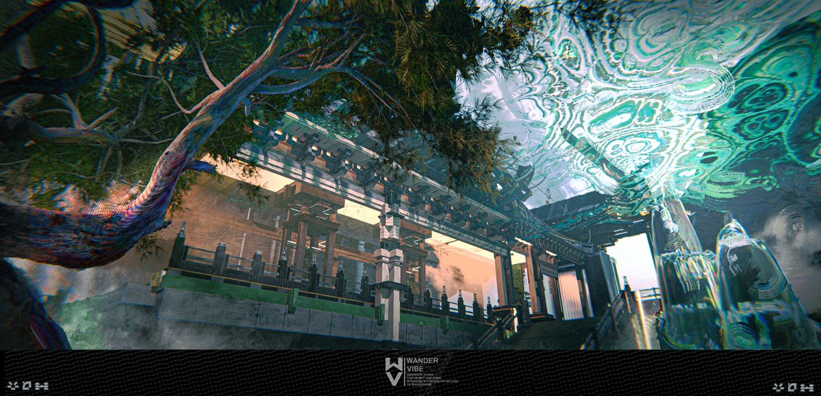 Cyuan666's tweet photo. Dragon Spine Sanctu
  #blender #b3d #blender3d #blenderart #digitalart #illustrationㅤ #conceptart #scene #sciencefiction #ArknightsEndfield #Endfield #エンドフィールド #Arknights #アークナイツ https://t.co/4RqToSM0tw
