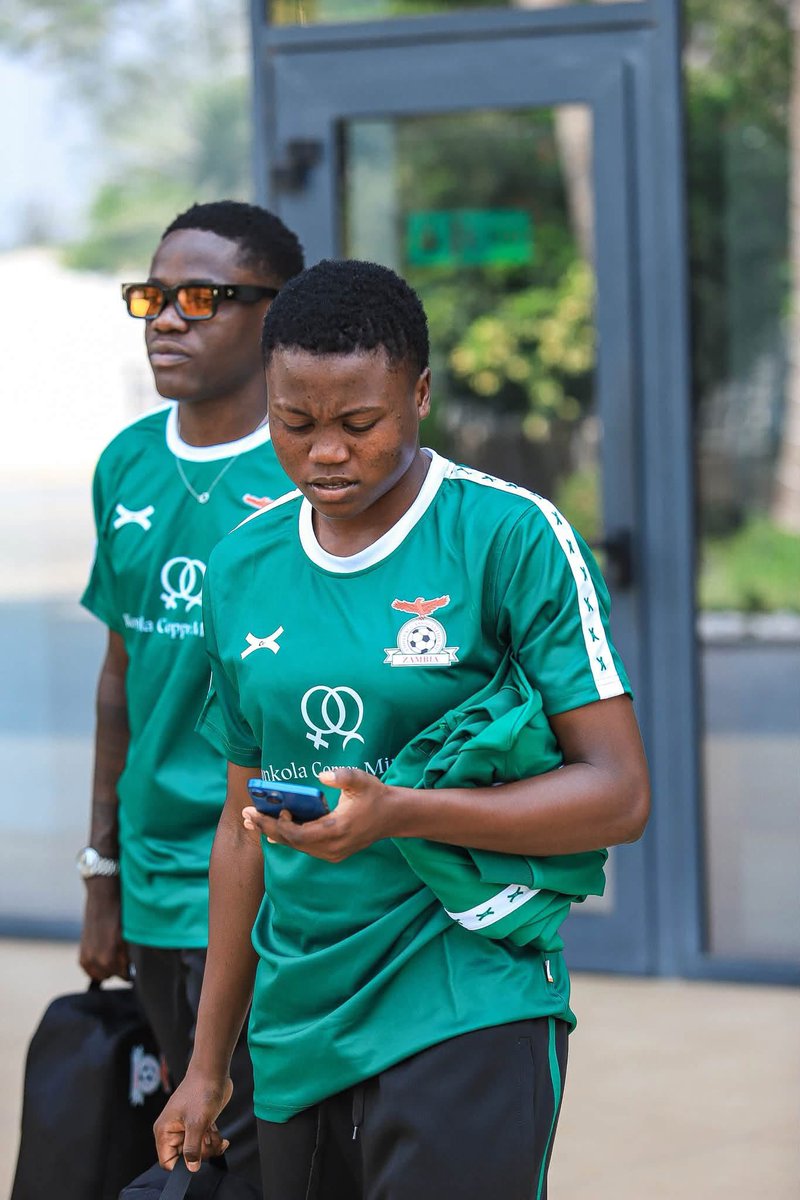 MsChipasula's tweet photo. Love how the Copper Queens are looking in the Konkola Copper Mines Plc branded kit.. 🥵❤️❤️🙌🏼
Last friendly tonight before WAFCON.
Algeria 🇩🇿 Vs Zambia 🇿🇲
Kickoff: 19h00 (Zambian Time)
Venue: Mustapha Tchaker Stadium, Blida, Algeria.
Cc: 📸 FAZ Media https://t.co/LSm6oPAETw