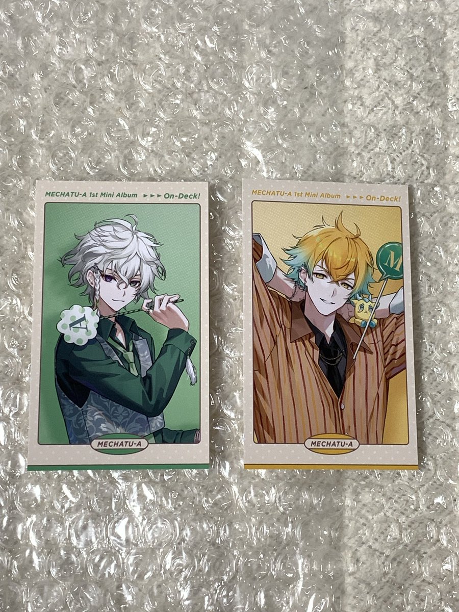 maru_0063's tweet photo. にじさんじ MECHATU-A 1st Mini Album  On-Deck！ ランダムフォトカード フォトカ 特典　交換

求　青の方💙

譲　画像2枚目　

お気軽にお声掛けください https://t.co/kQilAhX5ji