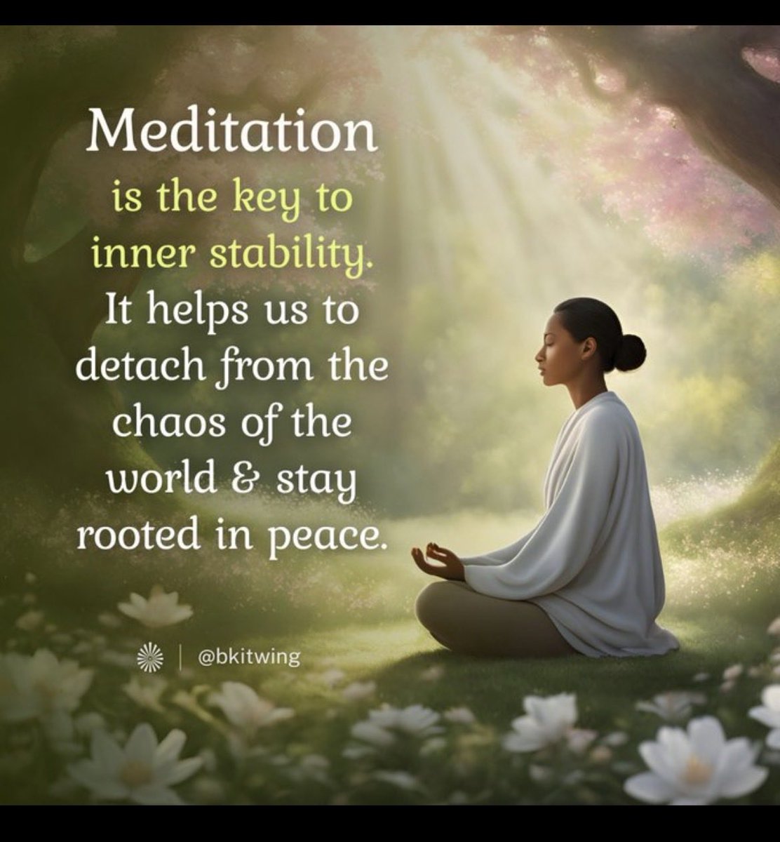 MinakshiChopra1's tweet photo. #Meditation is the powerful tonic for our body and gives us immense power. Guru ji says that by doing meditation we live a tension free life and reduce stress from our life. Many people have adopted this and are leading more prosperous lives.
@Gurmeetramrahim G https://t.co/GYe3HMYgHJ