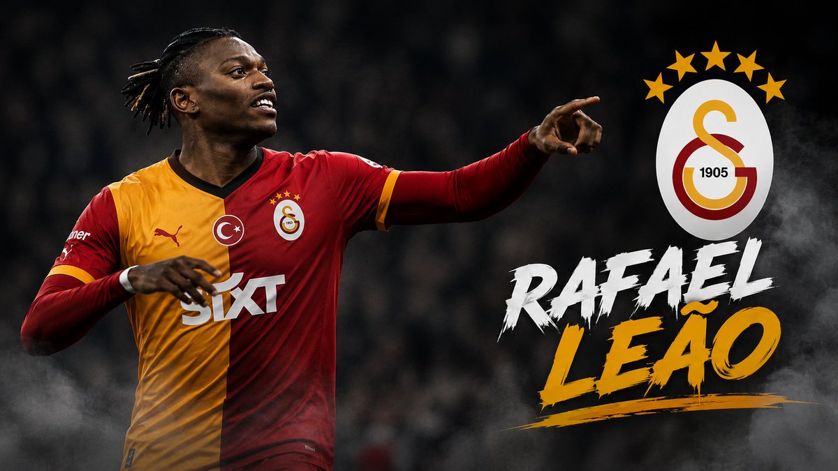 Teldegol's tweet photo. Rafael Leao Welcome to Galatasaray🟡🔴 | Goals, Skills &amp; Highlights 2026

Rafael Leao Gol be Asistleri 👇
https://t.co/pDC0BftrFd

Leao Transfer Futbol Süperlig https://t.co/o6g5pyjWnP