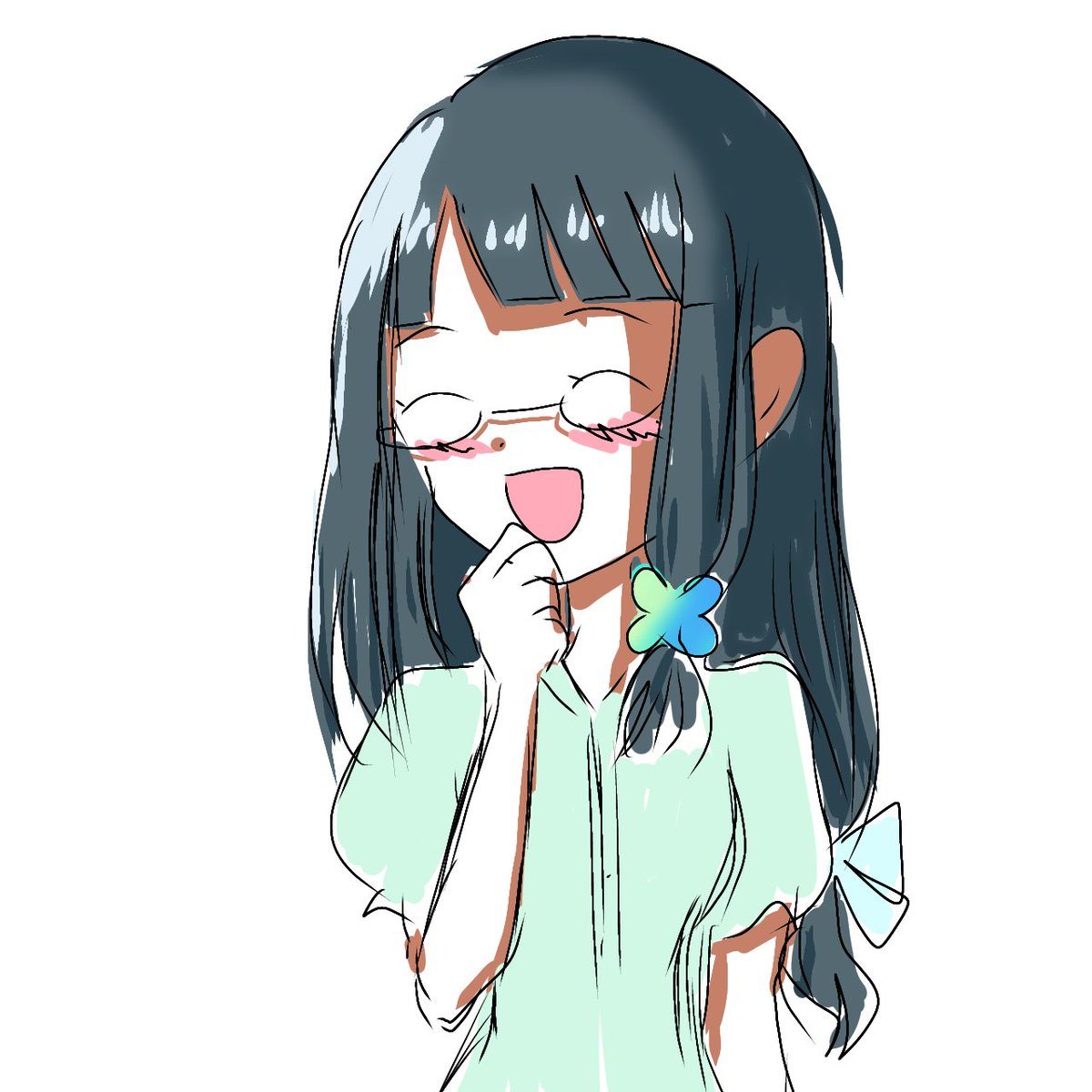 nappa78chan's tweet photo. 落書き眼鏡っ娘👓️
#イラスト #落書き #一次創作 #イラスト好きな人と繋がりたい https://t.co/ALZqfUmbjw