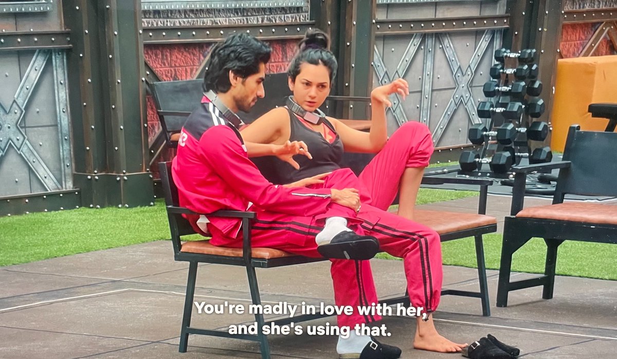 beingrachit_'s tweet photo. I love this side of Chamola. Absolutely love it. she has said everything n harshad didn’t deny any of it. But agar shilpa (or shreya) same bolte; why Harshad-Shivangi both become worst bullies #LockUpp2 https://t.co/EzvIpwrHKv