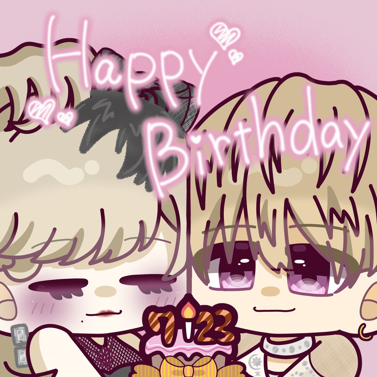 sayayann111's tweet photo. - ̗̀  𝑯𝒂𝒑𝒑𝒚 𝒃𝒊𝒓𝒕𝒉𝒅𝒂𝒚     ̖́-

#とみたけ生誕祭2026
#とみたけ聖誕祭2026
#めせもあーと https://t.co/sm92jZwmyp