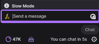 Dcaps40's tweet photo. @TwitchSupport
Can you please adjust the clutter around the Channel Points/Sub drops area please.

The styling issue overlaps and pushes Chat up if you have over a certain amount of channel points and there is a sub drop available or in slow chat https://t.co/r0DOgJrE83