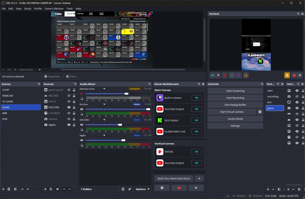 vladdwavy's tweet photo. Aitum, it's a free plug-in for OBS and you can link all your accounts to it and stream at the same time

Tutorial: https://t.co/61YmtcHfVC https://t.co/3QXxgfWSn2