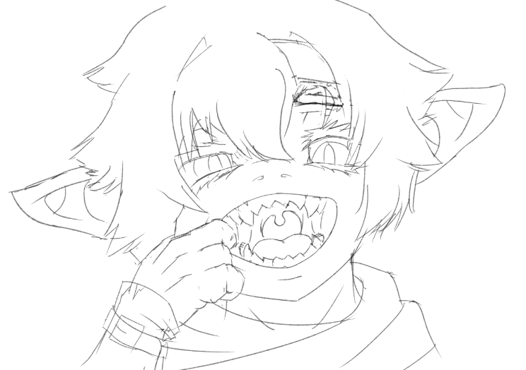 SlothySlothArt's tweet photo. Goblin chompers WIP #art #goblin https://t.co/pxEqM2dl23