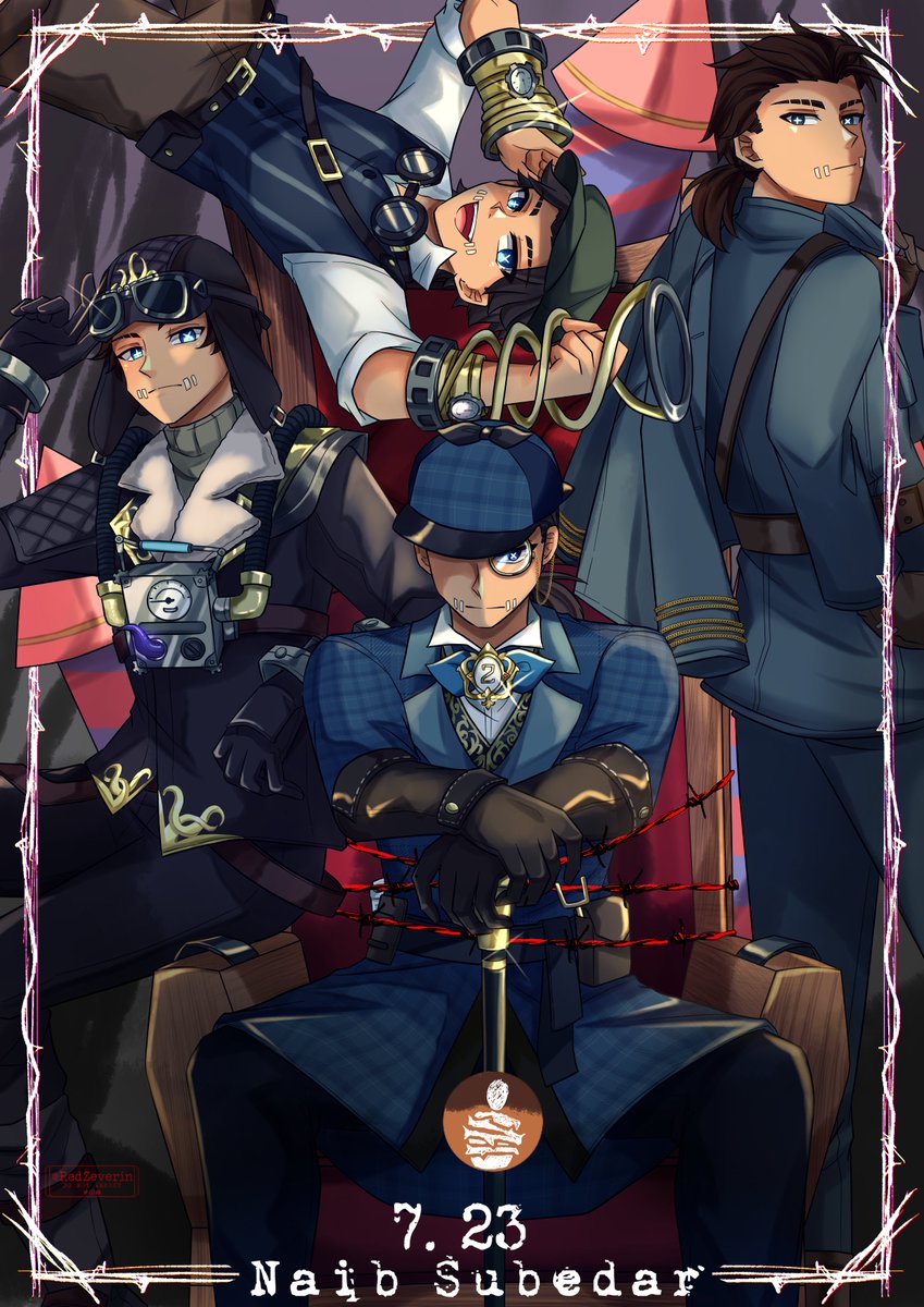 RedZeverin's tweet photo. You know they will return to battle after being rescued, don't you?

[ 7/23 HAPPY BIRTHDAY
MERCENARY, NAIB SUBEDAR ]

#ナワーブ・サベダー誕生日2026 
#ナワーブ・サベダー生誕祭2026
#IdentityV https://t.co/YUIs5SJS1E