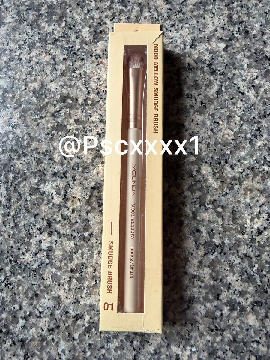 Pscxxxx1's tweet photo. ส่งต่อแปรง Meilinda 01 Smudge Brush 
เพิ่งแกะดูครั้งเดียวค่ะ ไม่ผ่านการใช้งาน ปล่อยเพราะกดมาซ้ำค่ะ 🙇🏻‍♀️🥹 

100 รวมส่ง สนใจ dm kaa 

#ส่งต่อคสอ #ส่งต่อเครื่องสำอางค์ #ตลาดนัดคสอ #ตลาดนัดเครื่อสำอางค์ #ส่งต่อคสอมือสอง #ส่งต่อเครื่องสำอางมือสอง #ส่งต่อสกินแคร์ #สกินแคร์ https://t.co/1NtriifsLu