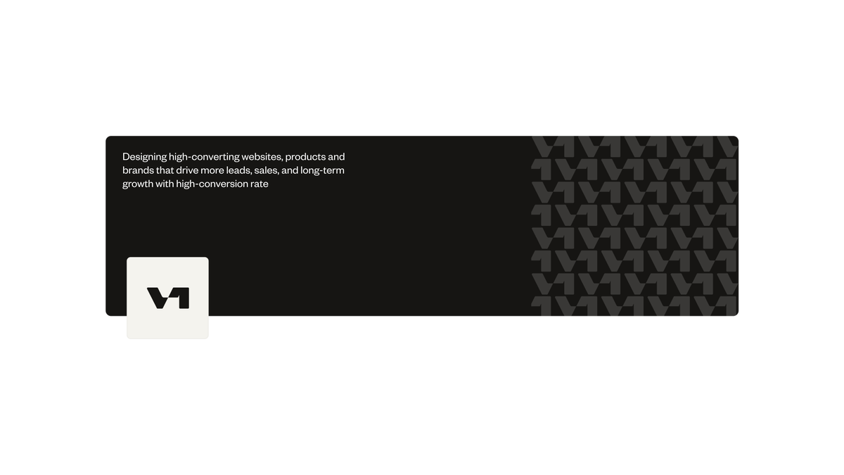 saisatvik_'s tweet photo. A brand should look as confident as the work behind it. 🔥 https://t.co/iU9shnHEtS