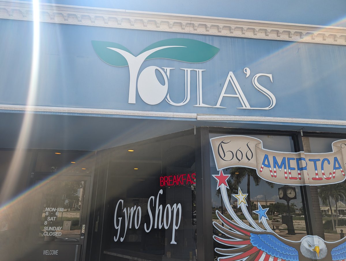 Shift4JoshuaT's tweet photo. ๐ฅ Toulas; A wonderful beach side Greek eatery with a popular breakfast amongst the locals, located in Punta Gorda, FL has just made the move to #Shift4Dine from @Shift4.Welcome to the family!๐ฅ https://t.co/7I4aGD5xg8