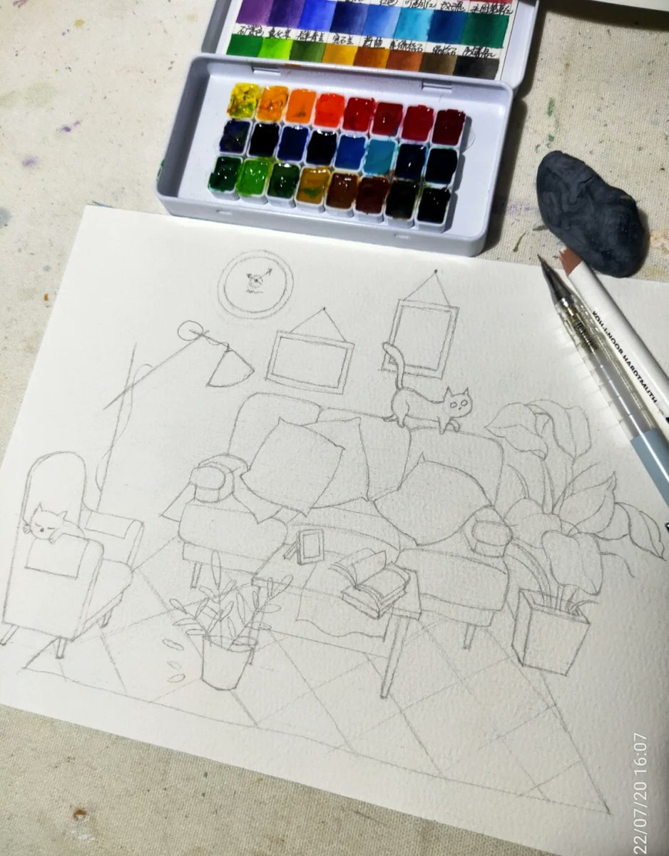 cbtwc45247756's tweet photo. Tried watercolor doodling in a downtown studio today! No fancy skills needed—just splashes of fun and a cute paper craft to take home. Creativity tastes like sunshine here! https://t.co/BYLkXLzOST