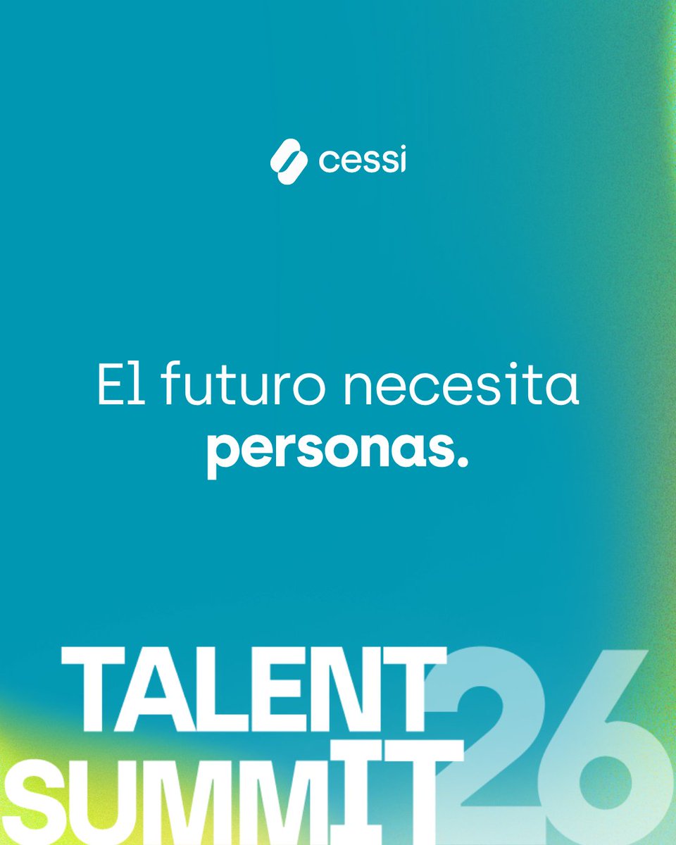 CessiArgenTIna's tweet photo. La tecnología evoluciona con las personas.

En #TalentSummIT podés participar de conversaciones sobre liderazgo, cultura y el futuro del talento en la industria IT.

Y con tu entrada también accedés a #IADay y a los #PremiosSadosky.

📅 14 de octubre | 📍CEC Buenos Aires https://t.co/v89Gc9pC93