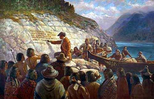 KyleEricks5458's tweet photo. On this day in 1793, Scottish-Canadian explorer Sir Alexander Mackenzie reached the Pacific Ocean. It was the first crossing of the North American Continent north of Mexico, beating Lewis and Clark by 12 years, &amp; is regarded as one of the greatest expeditions in Canadian history. https://t.co/Az7XB6yTdW