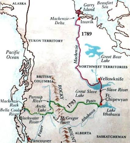 KyleEricks5458's tweet photo. On this day in 1793, Scottish-Canadian explorer Sir Alexander Mackenzie reached the Pacific Ocean. It was the first crossing of the North American Continent north of Mexico, beating Lewis and Clark by 12 years, &amp; is regarded as one of the greatest expeditions in Canadian history. https://t.co/Az7XB6yTdW