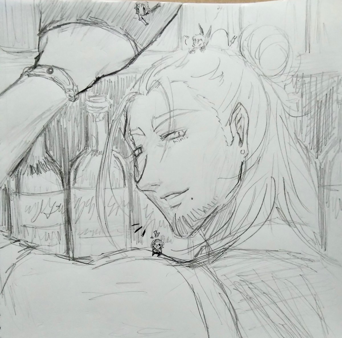 nekonokanzume30's tweet photo. #みみっくアート

コビト&amp;モチとレポみみっくさんしか
描いてなさすぎて
お前、いま等身描けるんか？？
ってなったから描いた(ΦωΦ) https://t.co/RqC7q8ZXOw