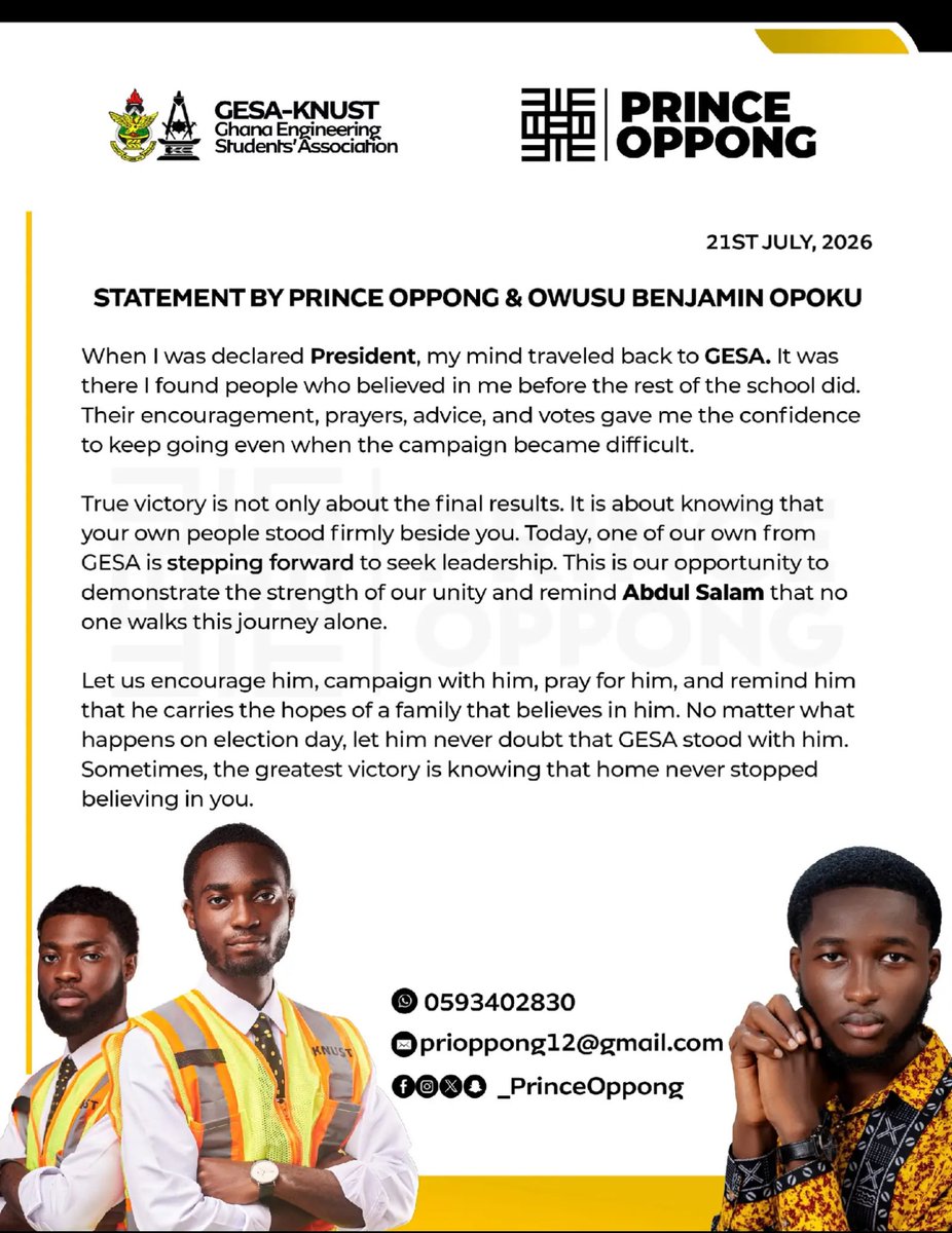 aabdul_75's tweet photo. Let's go GESA, let's go KNUST. #knust #knustsrc https://t.co/YfQoyIIp3o