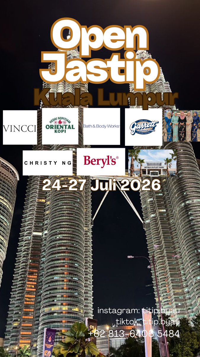 delumieree's tweet photo. OPEN JASTIP KUALA LUMPUR, MALAYSIA
24-27 JULI 2026
ETA 28 Juli 2026
100% TRUSTED ✨
Open request any brands, DM

📍Pekanbaru, Riau https://t.co/AeG9wp1e9m