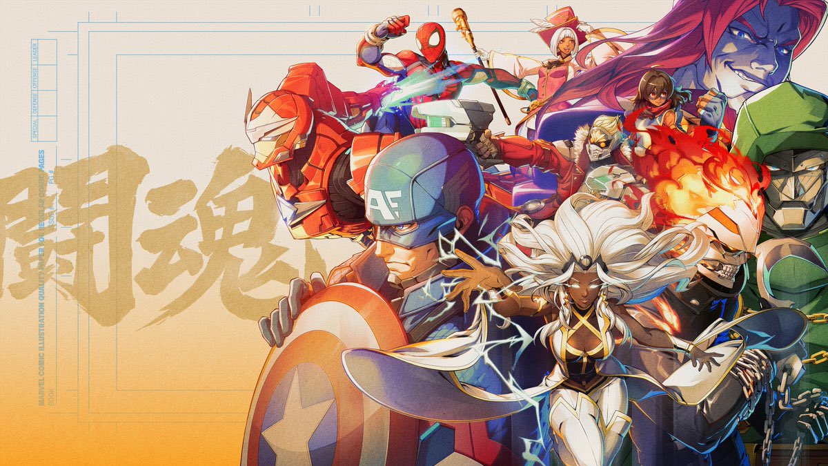 TheSSK_'s tweet photo. With the Marvel Tokon Beta coming this week, I thought it’d be a good idea to start up the character hashtags for the game!

I want an easy place for players to locate the hashtags, so I’ll just put them all in a thread below! 

🧵 (1/5) https://t.co/SFmKjdrrva