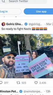 swannieriv's tweet photo. Oh look - the @NZGreens have taken down their appalling post that incited their members to believe that they were fighting fascism when they massed in Albert Park in 2023. The leaders have never apologised have they? https://t.co/Lft5VDqZNy https://t.co/pNrM4Anzwt