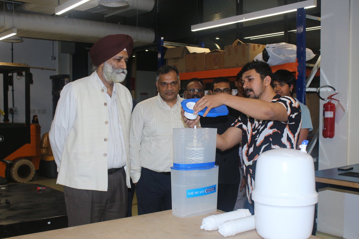 TWorksHyd's tweet photo. We thank Sri Amardeep Singh Bhatia, IAS, Chairman, National Industrial Corridor Development Corporation (NICDC), and Secretary, Department for Promotion of Industry and Internal Trade (DPIIT), Government of India, for sparing his valuable time and patiently interacting with our manufacturing and deep-tech startups. His encouragement and thoughtful engagement with the founders was truly appreciated.

We are deeply grateful to Sri Rajat Kumar Saini, IAS, Chief Executive Officer & Managing Director, National Industrial Corridor Development Corporation (NICDC), for his keen interest in advancing manufacturing innovation and strengthening the ecosystem that enables hardware startups to build and scale products from India.

At T-Works, we believe hardware startups need more than funding. They need access to the right infrastructure, expertise, and ecosystem to transform ideas into manufacturable products. We look forward to working together to further strengthen India's product innovation and manufacturing ecosystem.

@nicdc01 @DPIITGoI  @Min_SridharBabu @AnveshReddy_TG @DigitalMediaTG @TGRising2047 @CPRO_TGCM  @jogitanikella