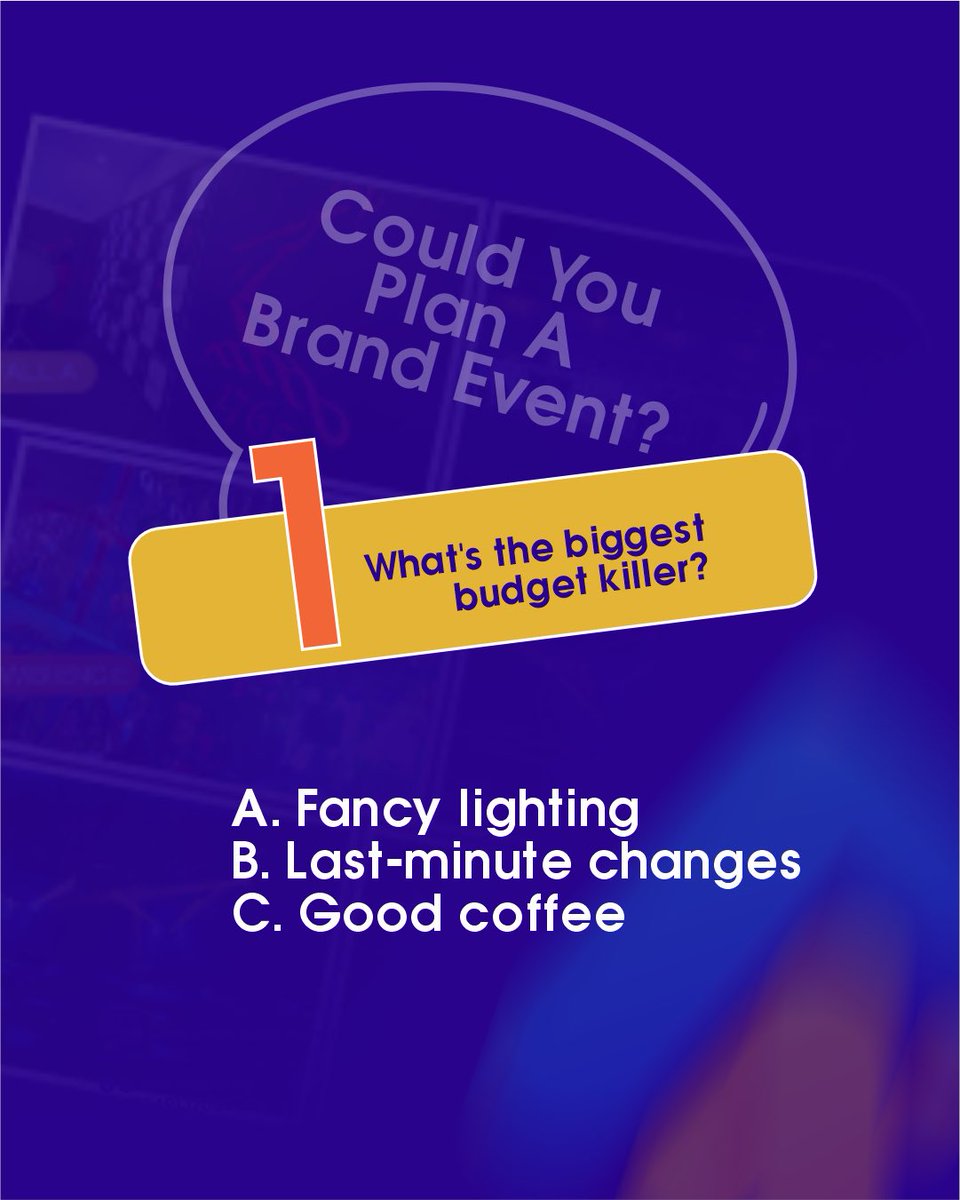 onehouseng's tweet photo. Play the quiz.
#OneHouseExperience #1DegreeAgency #experientialmarketing https://t.co/UAAXh1PBwo