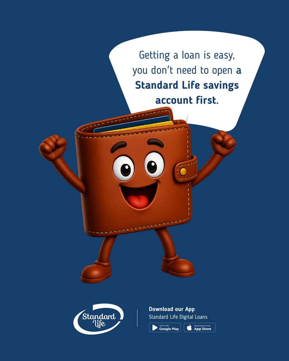 slrwandaplc's tweet photo. Our Social Media Manager took the day off... but not before leaving you one important message. 

Getting a loan with "𝐒𝐭𝐚𝐧𝐝𝐚𝐫𝐝 𝐋𝐢𝐟𝐞 𝐃𝐢𝐠𝐢𝐭𝐚𝐥 𝐋𝐨𝐚𝐧𝐬" is simpler than you think https://t.co/ziP9tVF9V6