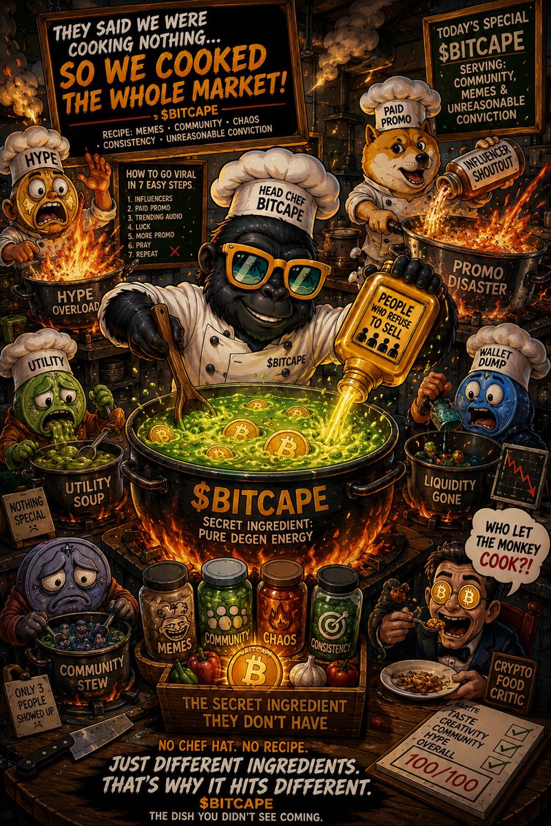 NeonValidator's tweet photo. My meme entries @Smard_Intel and @BITCape 
Hope you like them 
Also I am a holder 🔥🙏

From lab accident to market takeover$BITCAPE didn’t just survive the cycle, it evolved past the graph. 📈💥
While other tokens end up in the meme graveyard, we cooked up real community and broke out of the lab. Adapt or become history. 🔥
#BITCAPE #Memecoin #BuiltDifferent