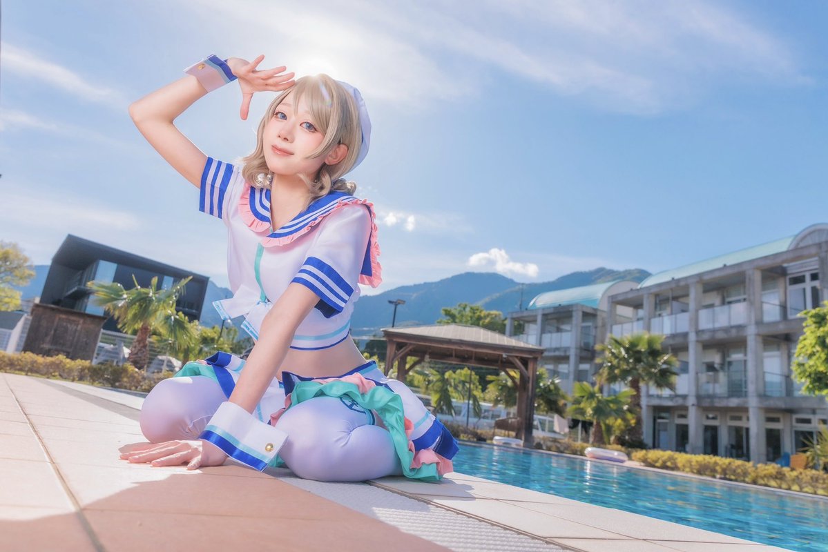 yohira_nanagae's tweet photo. ⚠︎Cosplay/コスプレ
ラブライブ!サンシャイン!
渡辺 曜🩵 / 電撃G’s マガジン 水着
photo:@bewith208407
#鴨コス #MK https://t.co/VeVv2Y7T3m