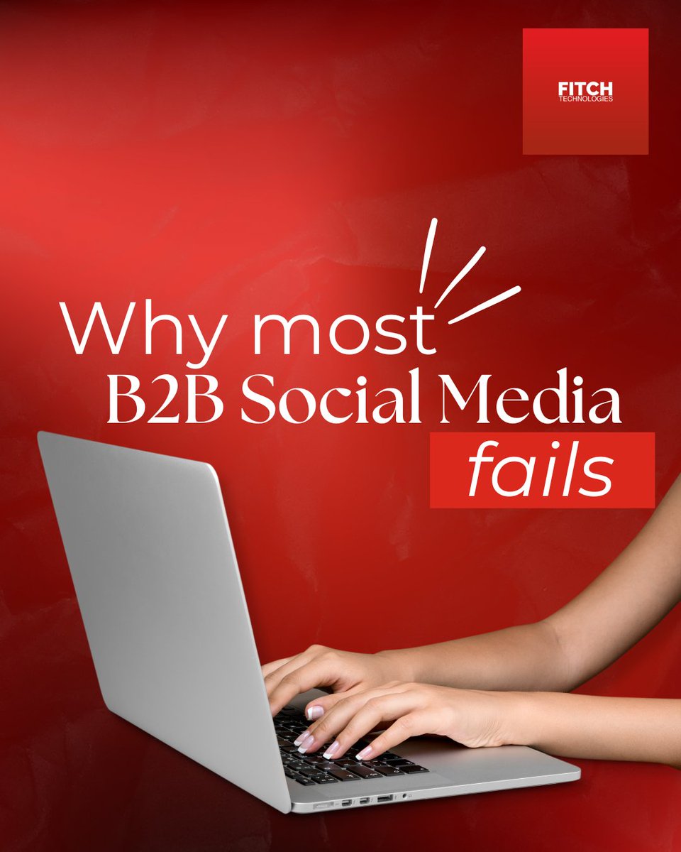 FitchTechnolog1's tweet photo. Most B2B brands don't struggle because they post too little. They struggle because they post the wrong content. Stop selling and start educating. Build trust first, and sales will follow. Is your content driving growth? #B2BMarketing #ContentMarketing https://t.co/N1i76ZZ7Fj