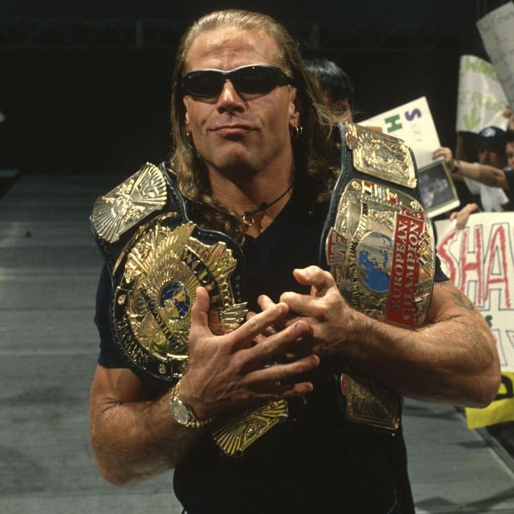 90sWWE's tweet photo. Happy Birthday Shawn Michaels! 🙌🏻 @ShawnMichaels https://t.co/bzCF8rOfHl