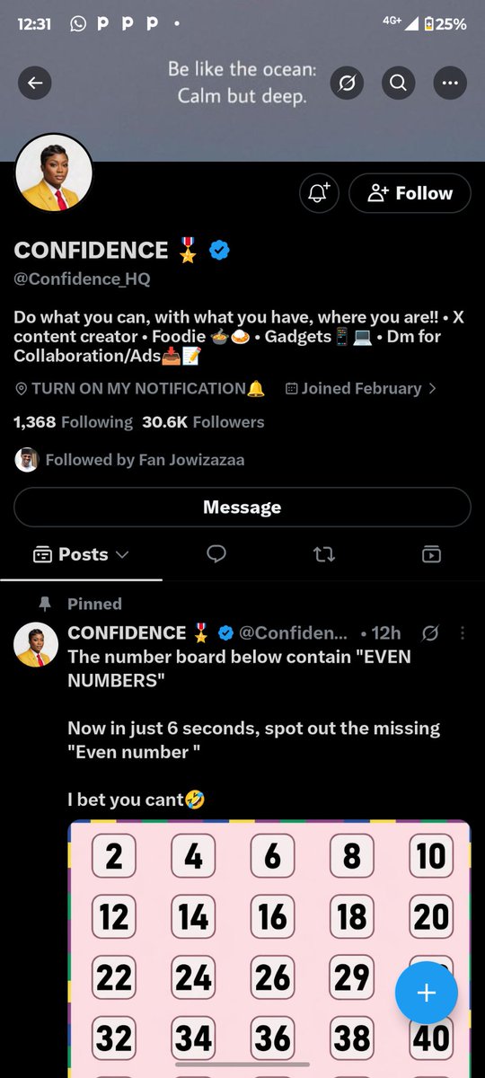 julius83022's tweet photo. @Jowizazaa_gives @Confidence_HQ Been following fr a long time sir🙏 https://t.co/iQhEOJwyib