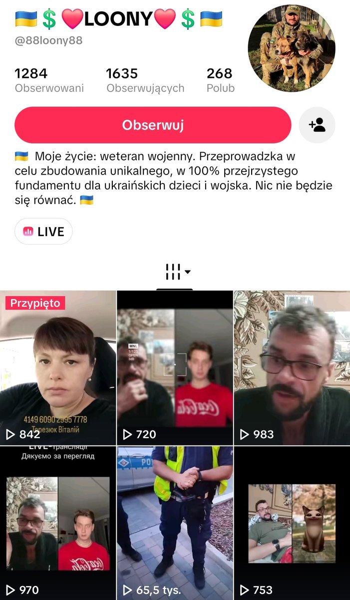 Wyczes4's tweet photo. @PUsiadek To weteran wojenny-tak się opisał na TT
Czyli już zaczynają do nas napływać odchyleńcy... https://t.co/8wTehOL7RM