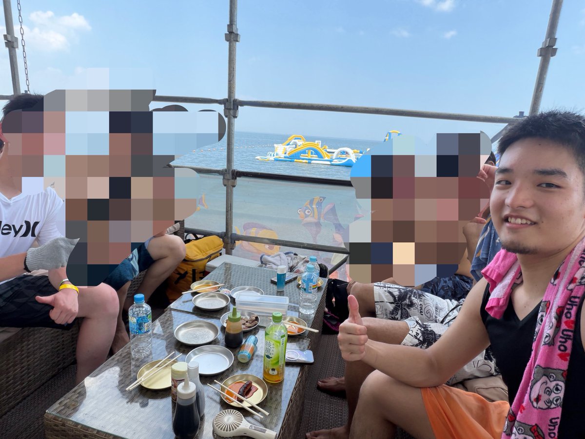 soudesuso's tweet photo. 楽しかったしめっちゃ焼けた https://t.co/aeh6wOK339