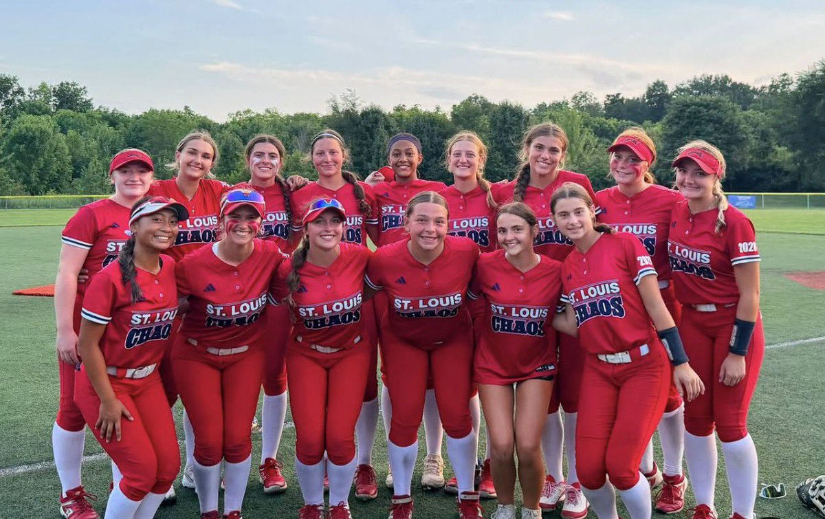 ZoeMitchell2029's tweet photo. 🚨ALLIANCE NATIONALS TIER 1 BOUND!🚨

St. Louis Chaos 16U National Gill is officially advancing to TIER 1 BRACKET after going undefeated 3–0 on Day 2!!!

Day 3 Schedule
⏰ 11:15 AM
📍 Grand Park Sports Campus – Field D16

#stlchaos #chaosyouknow HFL - Heart of America Fastpitch League The Alliance Fastpitch