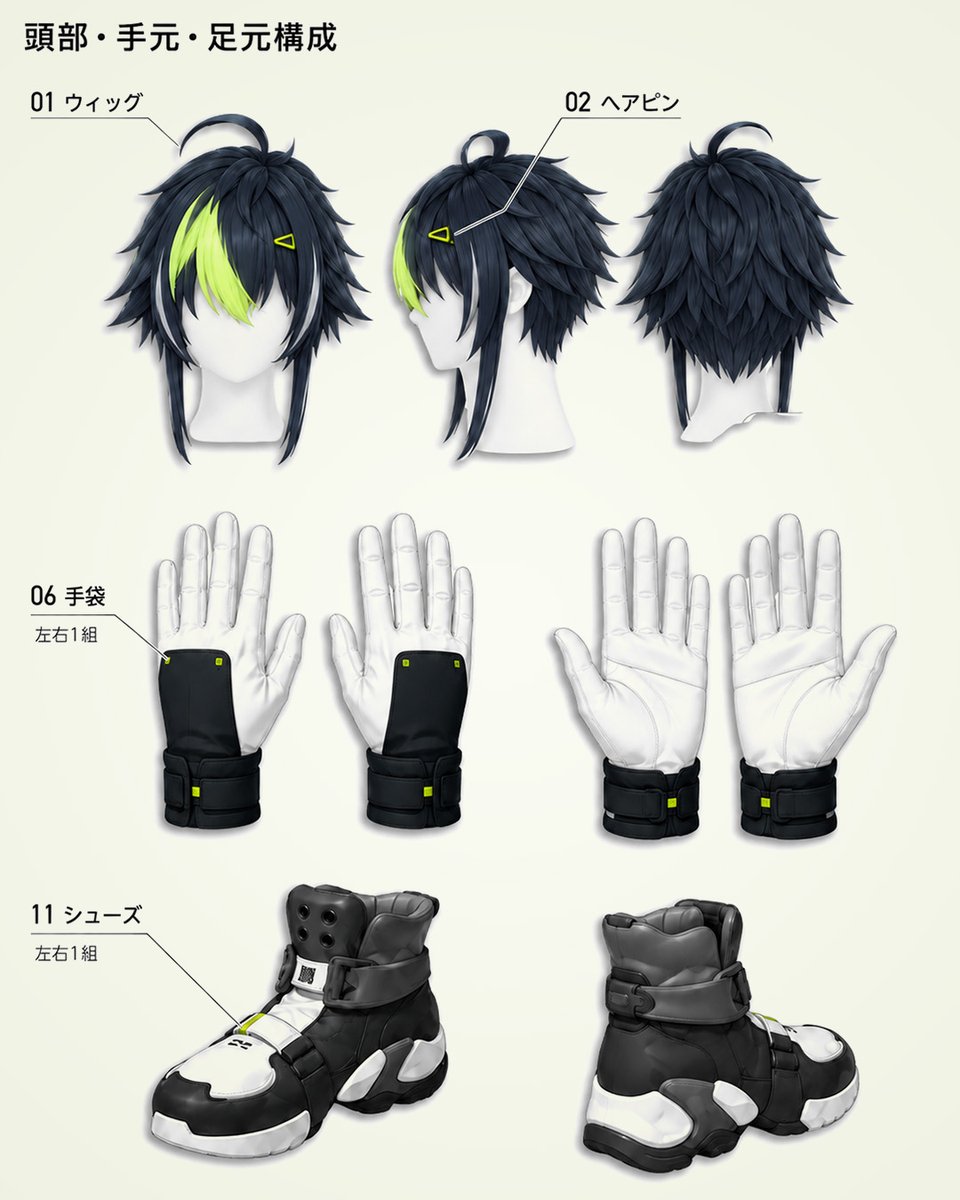 JPcostowns's tweet photo. MECHATU-A 1st LIVE “Over Drive!”

伊波ライ デフォルト衣装。
衣装本体と、頭部・手元・足元に分けて、パーツ構成を2枚に整理しました。

衣装製作時の確認資料にどうぞ。

#MECHATUA #MECHATUA_1stライブ #伊波ライ #にじさんじコスプレ https://t.co/S51AYU3aoZ