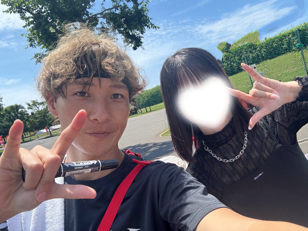 eri_yuu758's tweet photo. 自撮りしてもらう目標達成ჱ̒ ᴖ⩊ᴖ ） https://t.co/KBvs7iVKIy