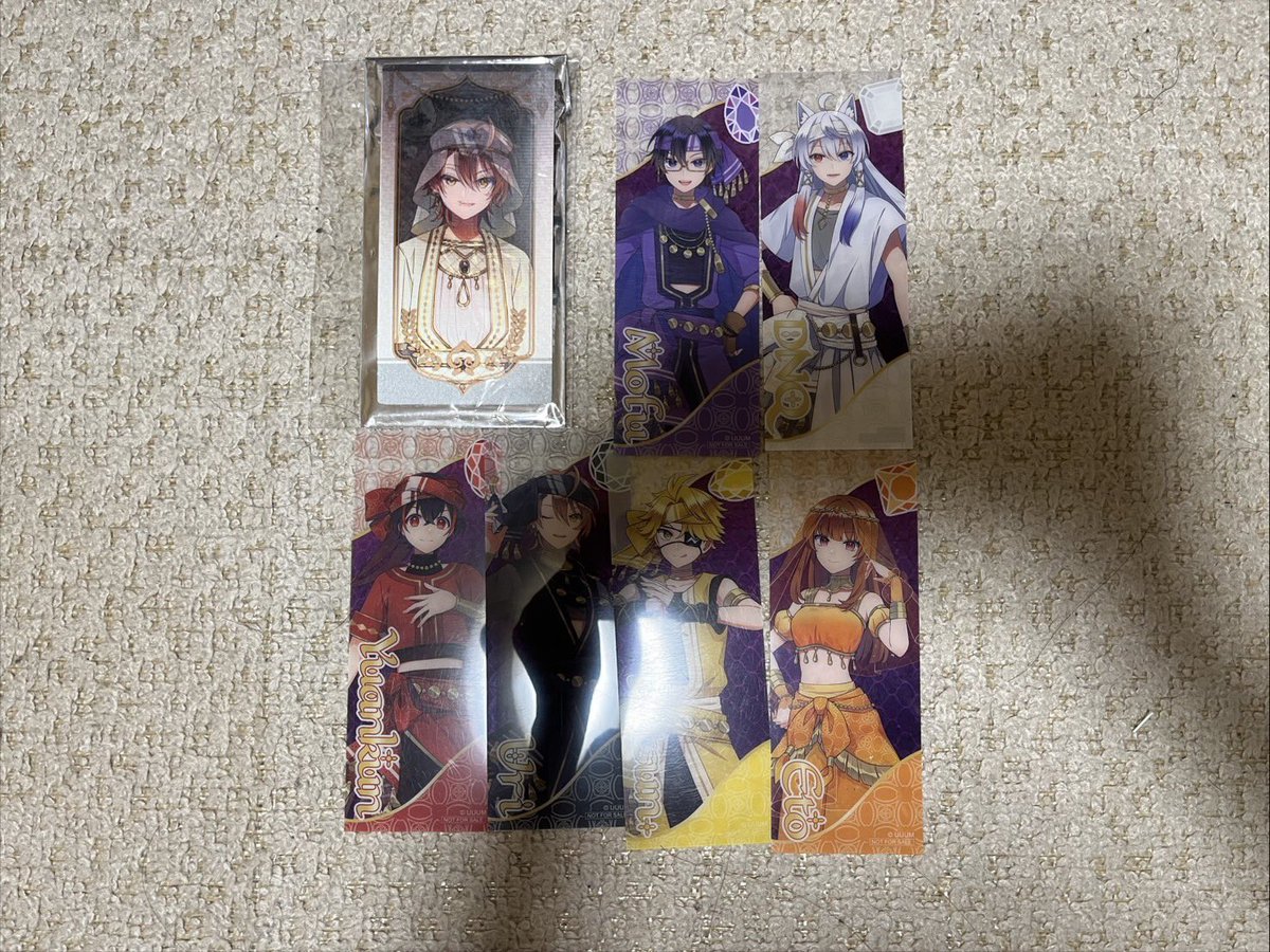 夜月✴︎プロフ必読/次回発送様 リクエスト 6点 まとめ商品 求 トレカ➨夜🐸(ホロは2:1) 特典(しおり)、くじレンチュラーカード