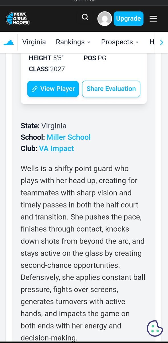 brooklynwellsx3's tweet photo. Thank you so much @CoachBrittM for the write up!!!! I really appreciate it! @PGHVirginia @va_impact #PG3 https://t.co/tsHD9gKBpK