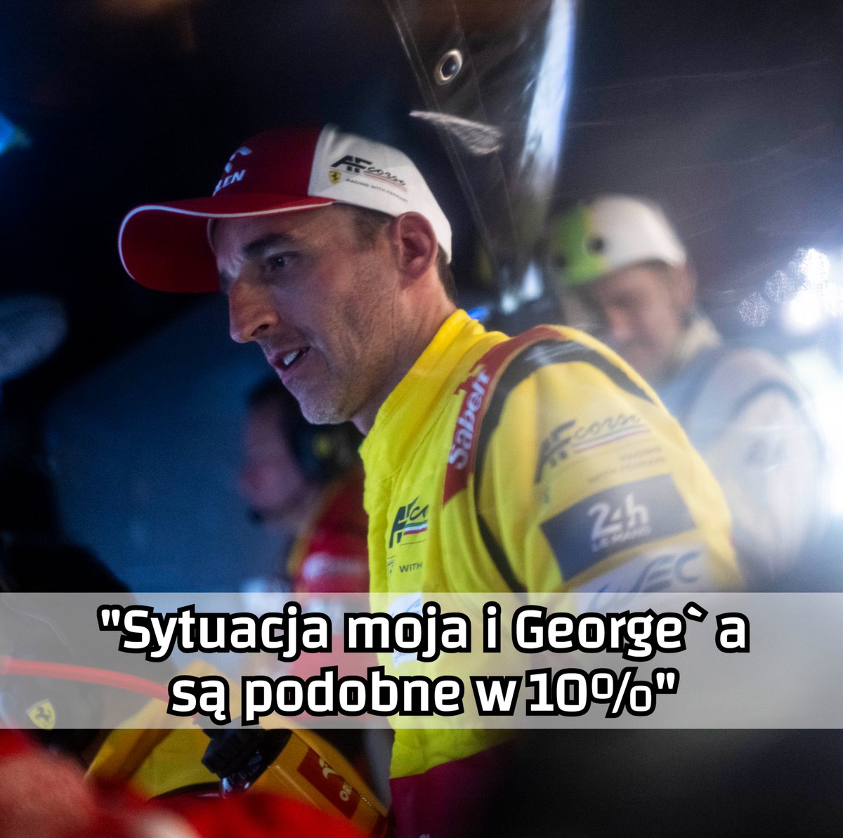 powrotroberta's tweet photo. Robert Kubica mówi o tym, jak kierowcy wyścigowi reagują na zmiany techniczne i co w tym pomaga, a co przeszkadza.
Tłem oczywiście między innymi sytuacja George Russella w Mercedesie - https://t.co/1DUJB9g8Ch
#F1pl #Elevenf1 #Kubica https://t.co/iiCOkXm3q4