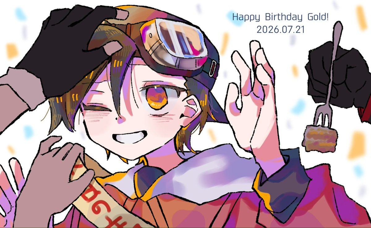 5555microbe's tweet photo. #ゴールド生誕祭2026
※大遅刻
おめでとう！ https://t.co/aEEfDiLUzm