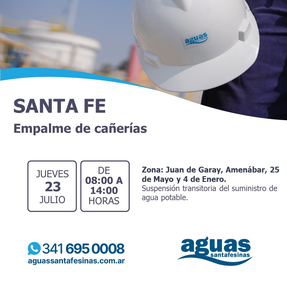 Noticias de Aguas Santafesinas tweet media