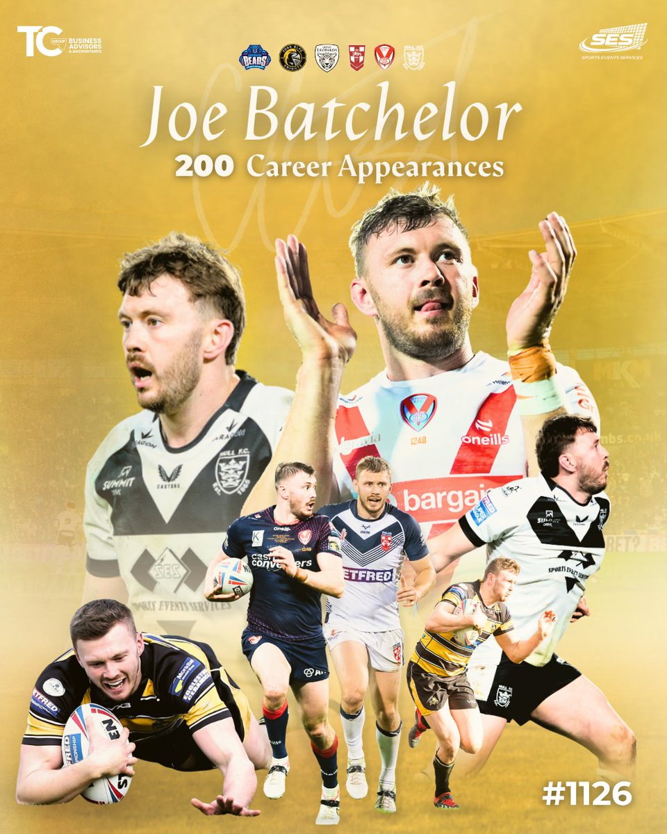 hullfcofficial's tweet photo. A major career milestone coming up for Batch this evening 👏

⚫️⚪️ #COYH https://t.co/4uDa2DPmWJ